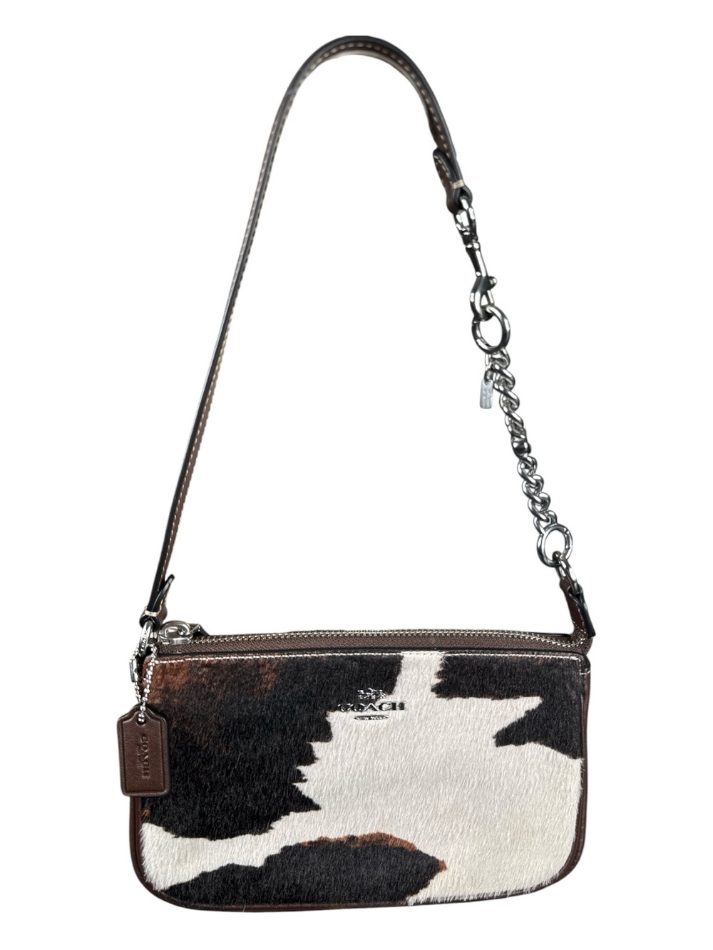 COACH Nolita 19 in Calf Hair with Cow Print - Picture 10 of 13